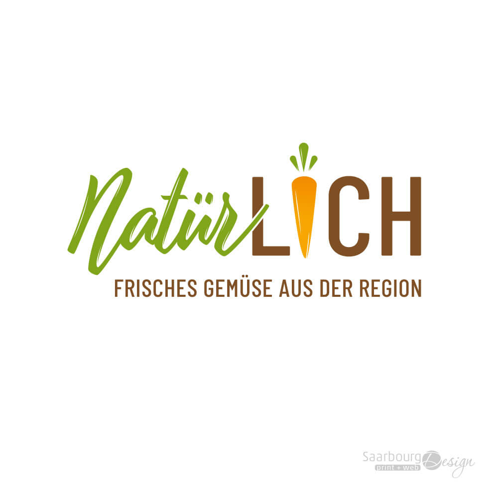 Darstellung des Logos von NatürLICH - Frisches Gemüse aus der Region