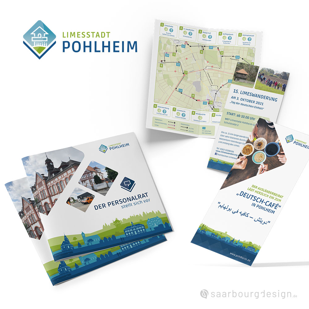 Infoflyer der Stadt Pohlheim