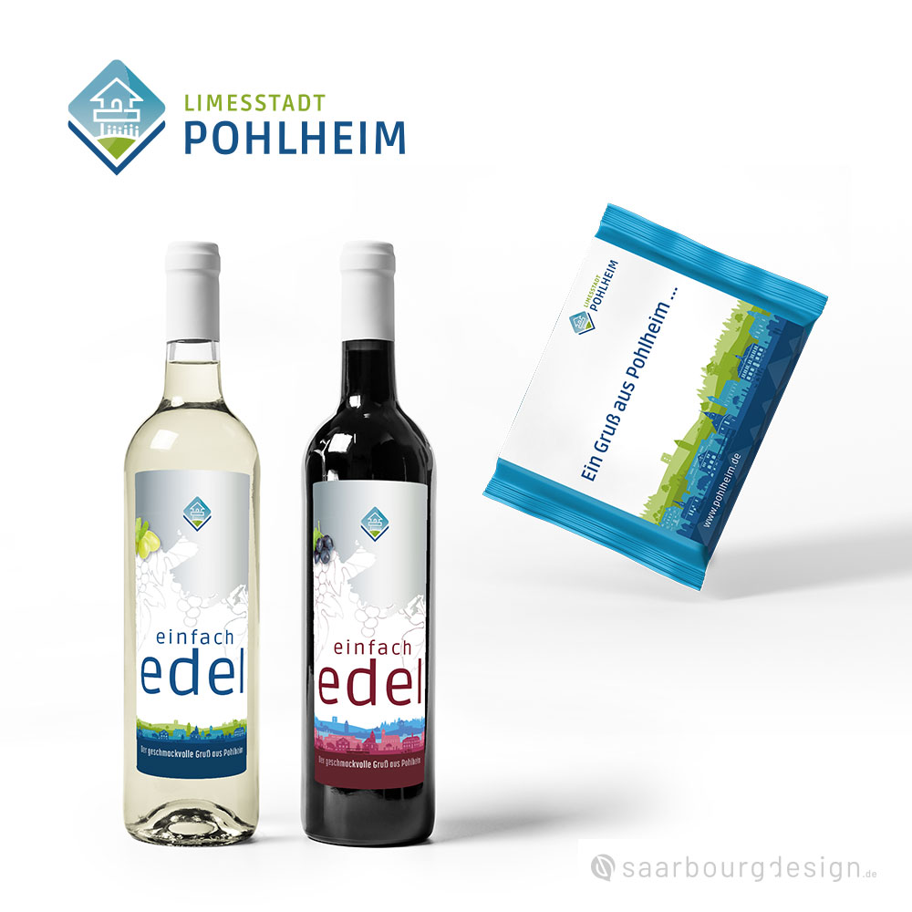 Leckere Giveaways mit Stadtlogo de Stadt Pohlheim