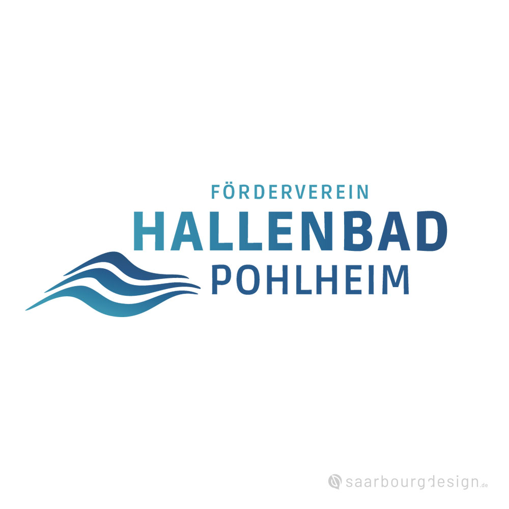 Logo des Fördervereins Hallenbad Pohlheim mit stilisierter Welle