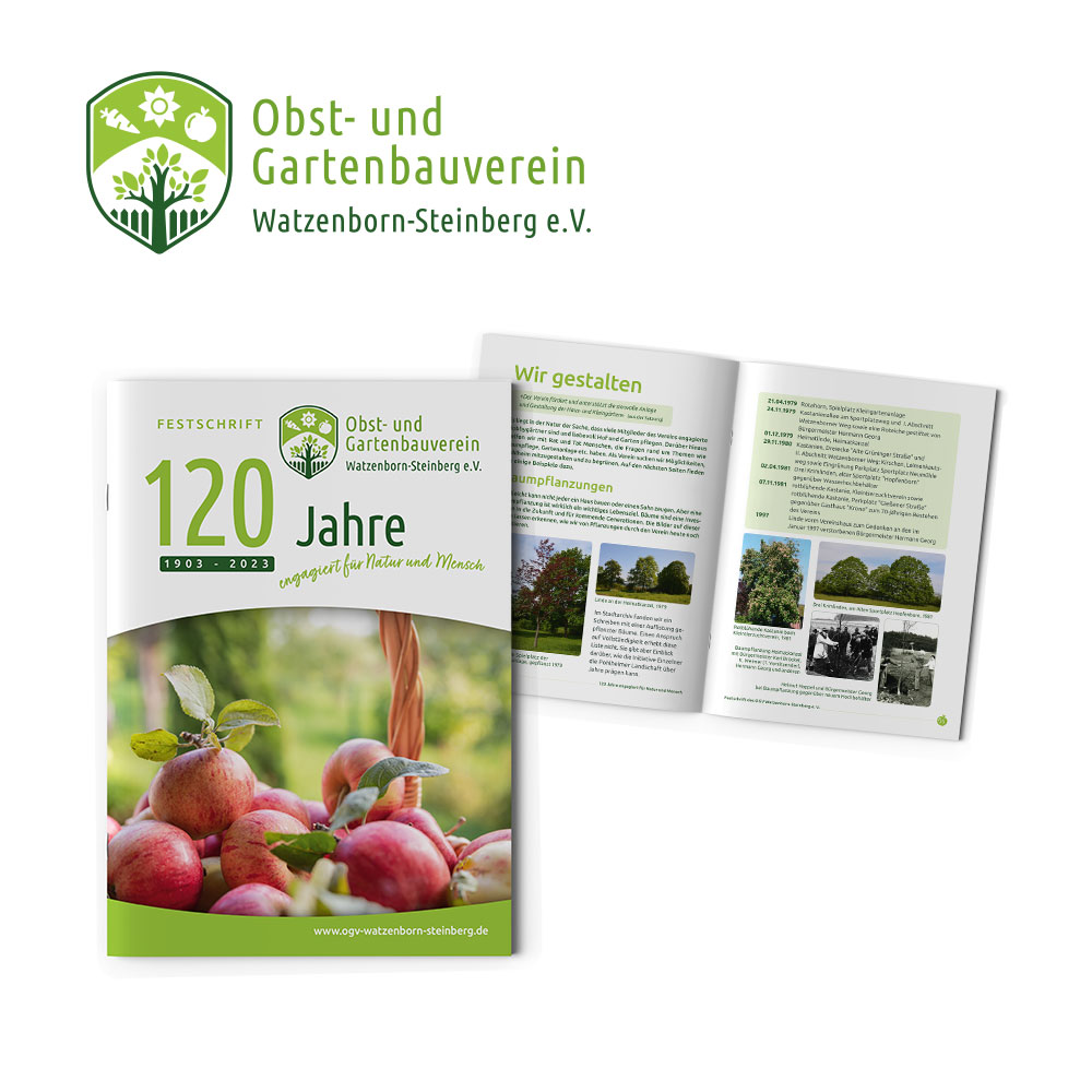 Festschrift 120 Jahre Obst- und Gartenbauverein Watzenborn-Steinberg e. V.